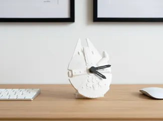 Falcon Dock Desk Clock