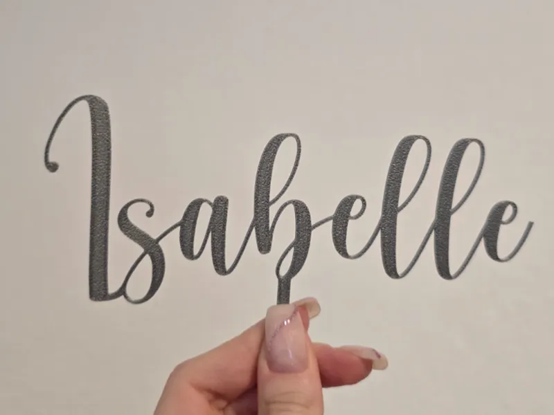 Cake Topper Tortenaufsatz Isabelle
