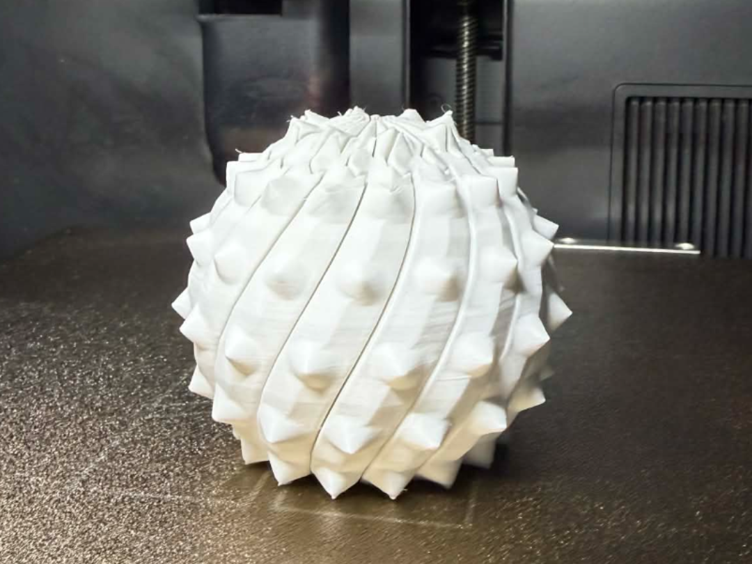 Sensory Twist Ball–Precision Printed Fidget Sphere