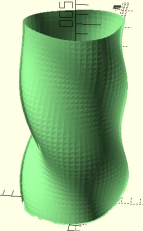 Sine Wave Vase