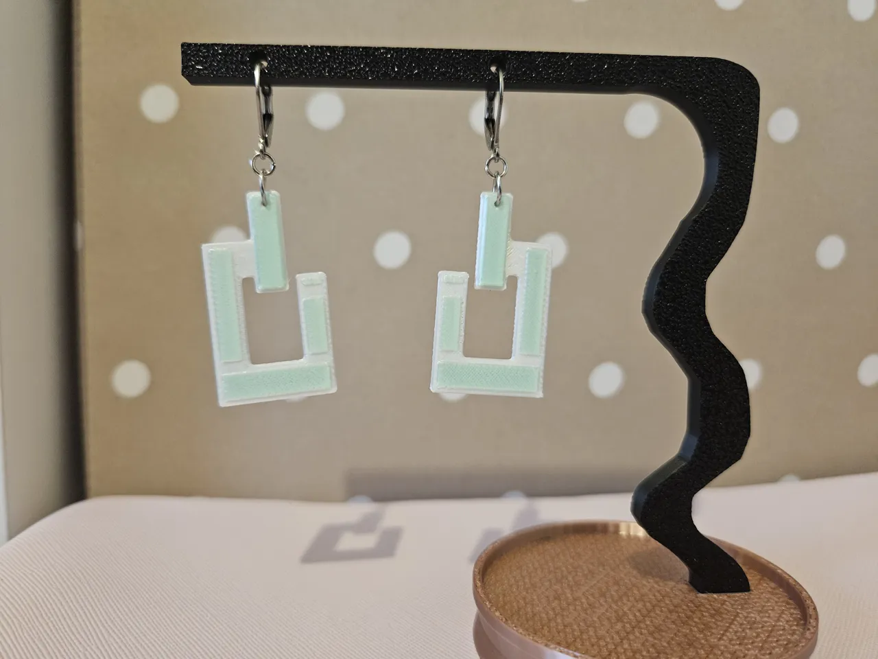 support boucle d'oreille d'exposition, photo view 3