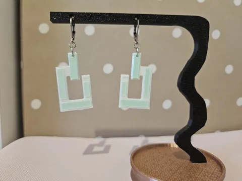 support boucle d'oreille d'exposition, photo view 3