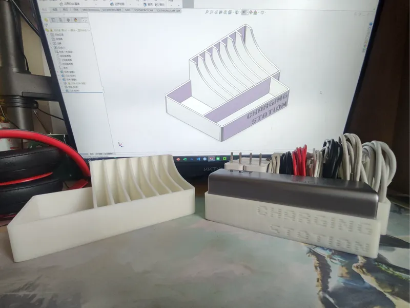 桌面线缆收纳器plus版（可放置酷泰科15se）