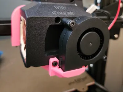 Fan shroud for Bondtech DDS Gen II CR-10S