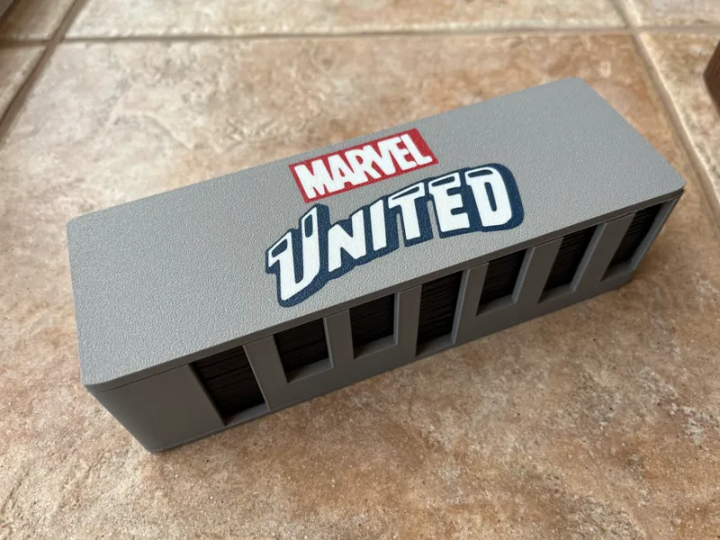 Marvel United Plastic Tokens Box