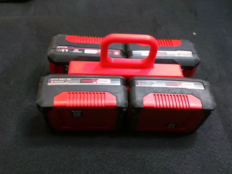 Einhell 18V Akku‑Träger für 4 Akkus