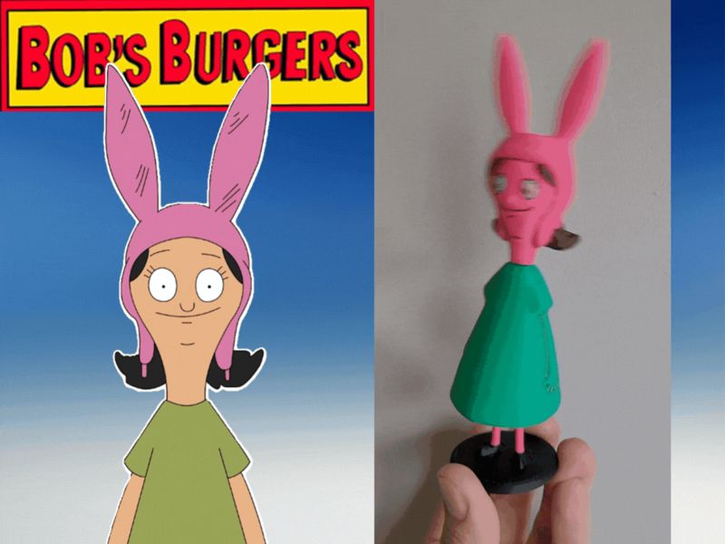 Louise Bob's Burgers bobblehead