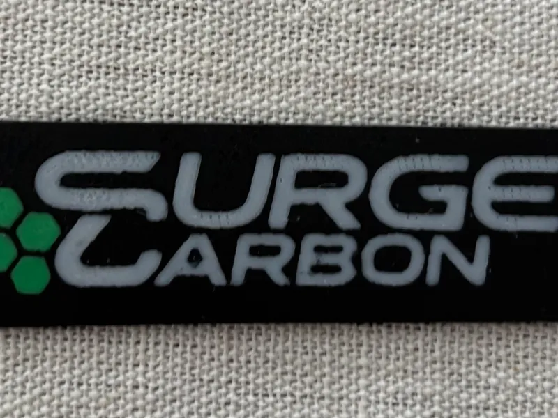 Surge Carbon Style Keychain for E-Bike