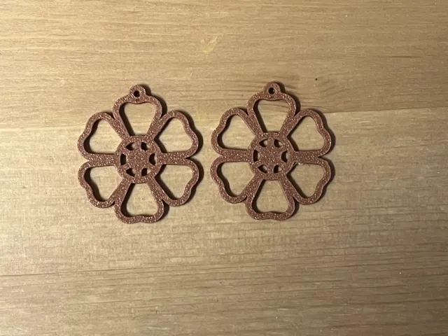 flower earrings