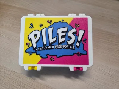 Piles Card Game box