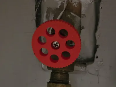 Water Facet Knob