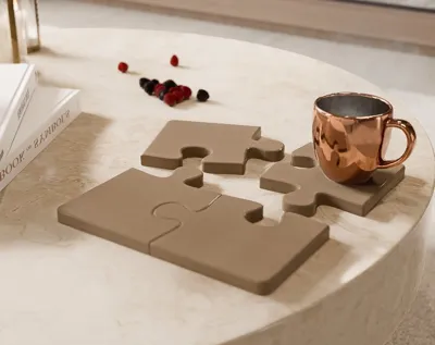 Puzzle Plate for coffe table