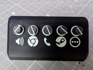 5 Knob Deej Box