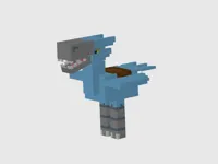 Aether Legends Blue Moa Figure By Jaebii
