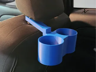 Headrest Cup Holder 3.600in Cup .400in Shaft hole