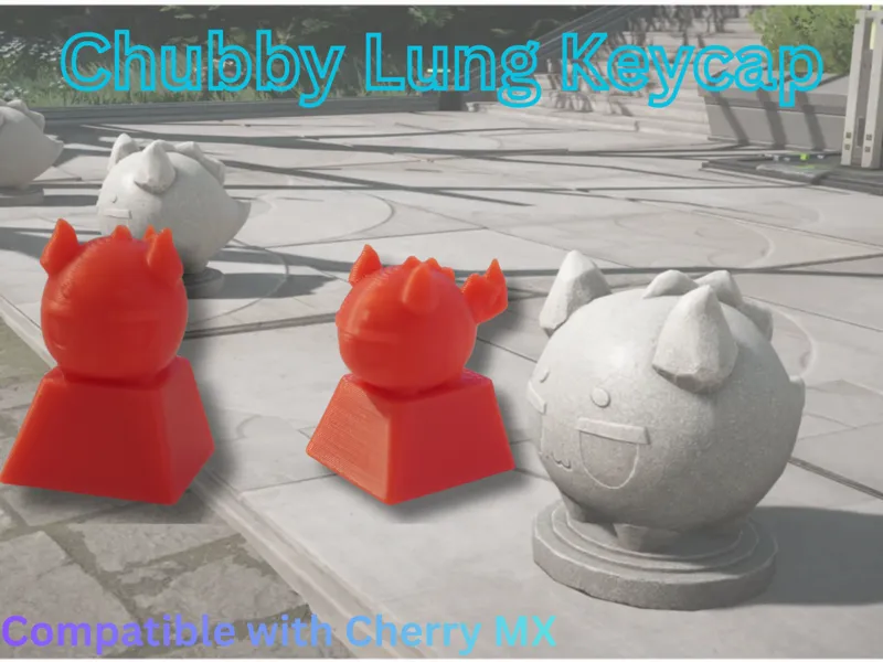 Chubby Lung Keycap