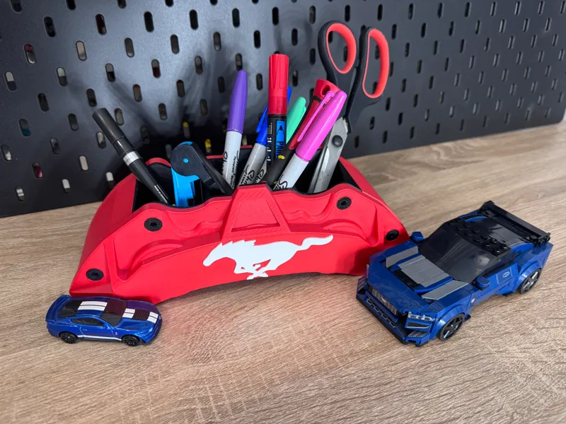Mustang desktop organizer