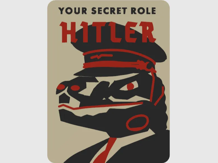 Secret Hitler Original Style Hitler Role Card