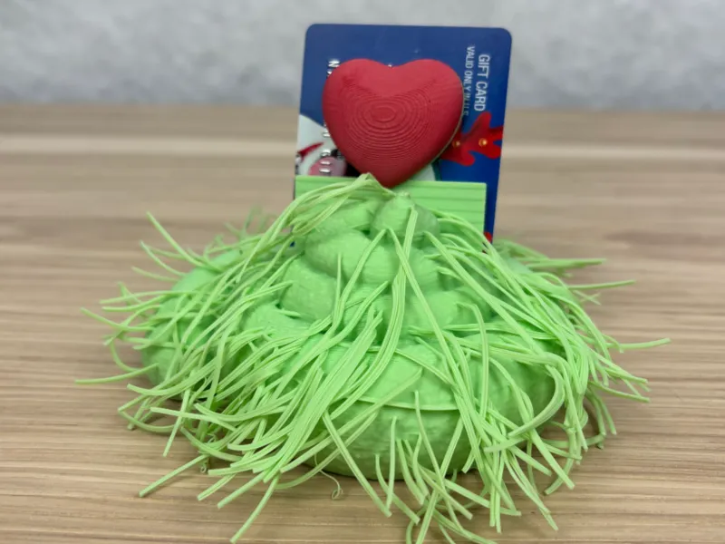Grinch Poo Gift Card Holder