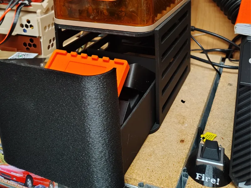Drawer Stand for xTool F2 Laser Engraver with Hole