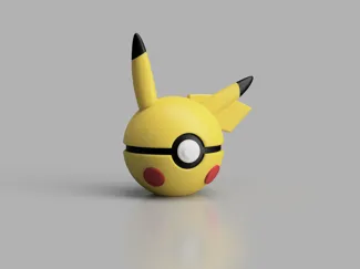 #0025 - Pikachu - Pokeball