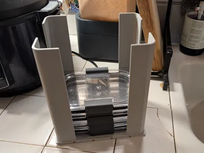 Rubbermaid Brilliance large lids gridfinity