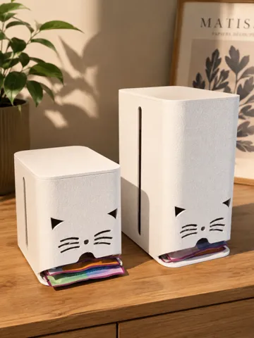 Modelo para impresión 3D: Katzenfutterspender — vista de referencia 2