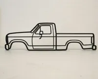 Déco murale Ford F-150 1980-1986 Bullnose — photo 2