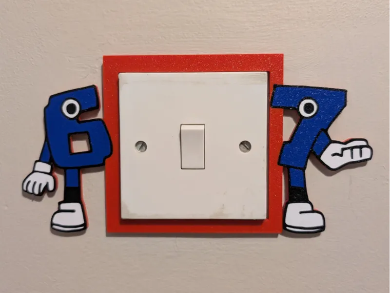 67 UK Light Switch Cover Plate