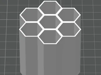 Honey comb organizer