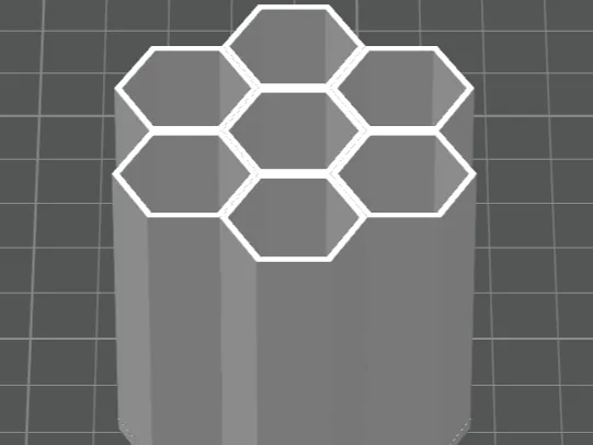 Honey comb organizer