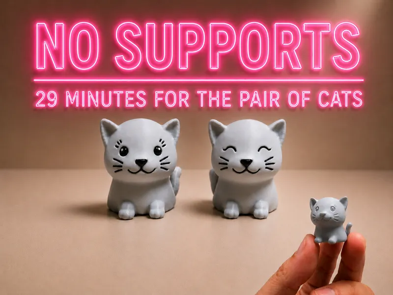 Cute Chibi Cats  No Supports (29m)