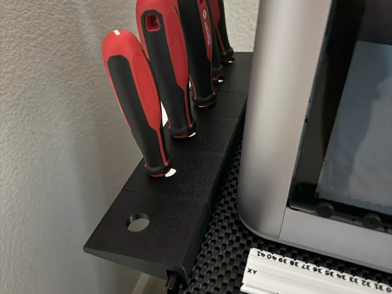 Toolbox Edge Screwdriver Mount