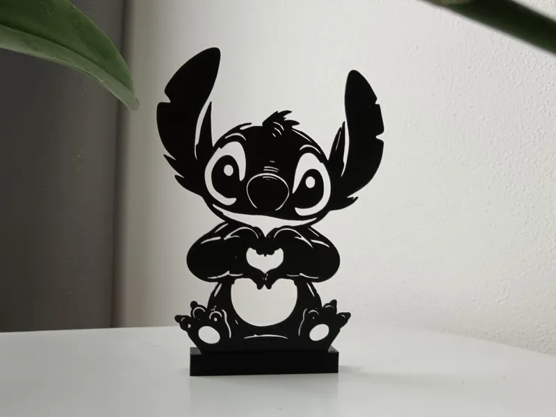 Stitch in the stand