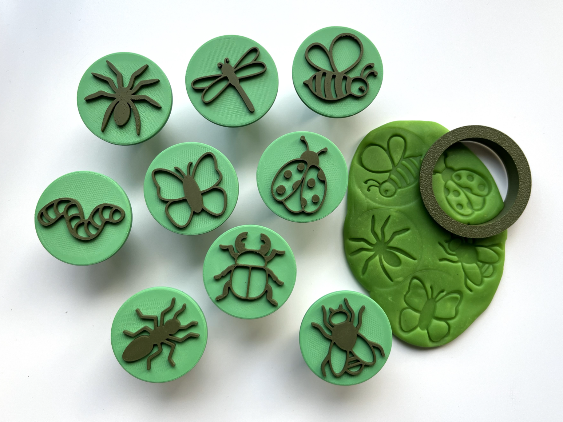 Bug Insect Themed Stamp Set and cutter