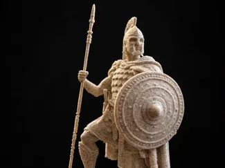 Trojan Warrior V1 – 100 mm Display Figure