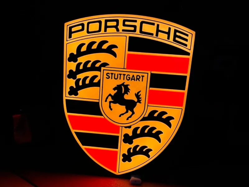 PORSCHE LIGHT BOX