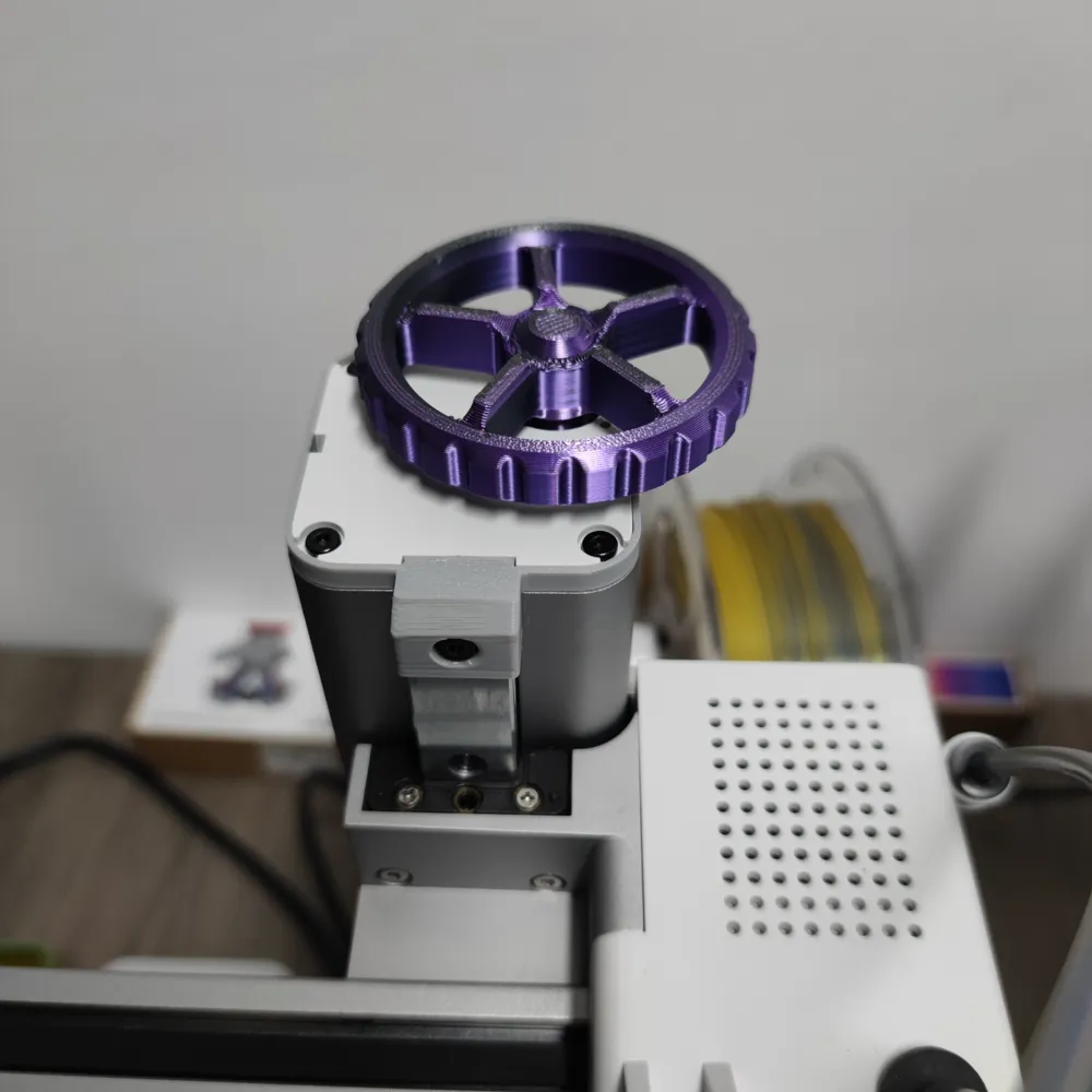 A1 mini Zaxis lead screw knob/handwheel/runner by LwFactory MakerWorld