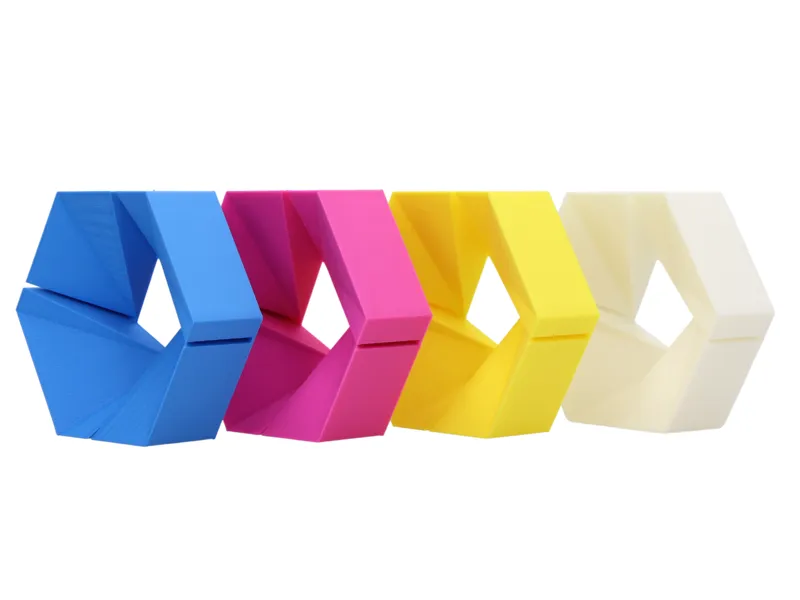 3DJake Hexagon Logo – 3D Printable Display Model