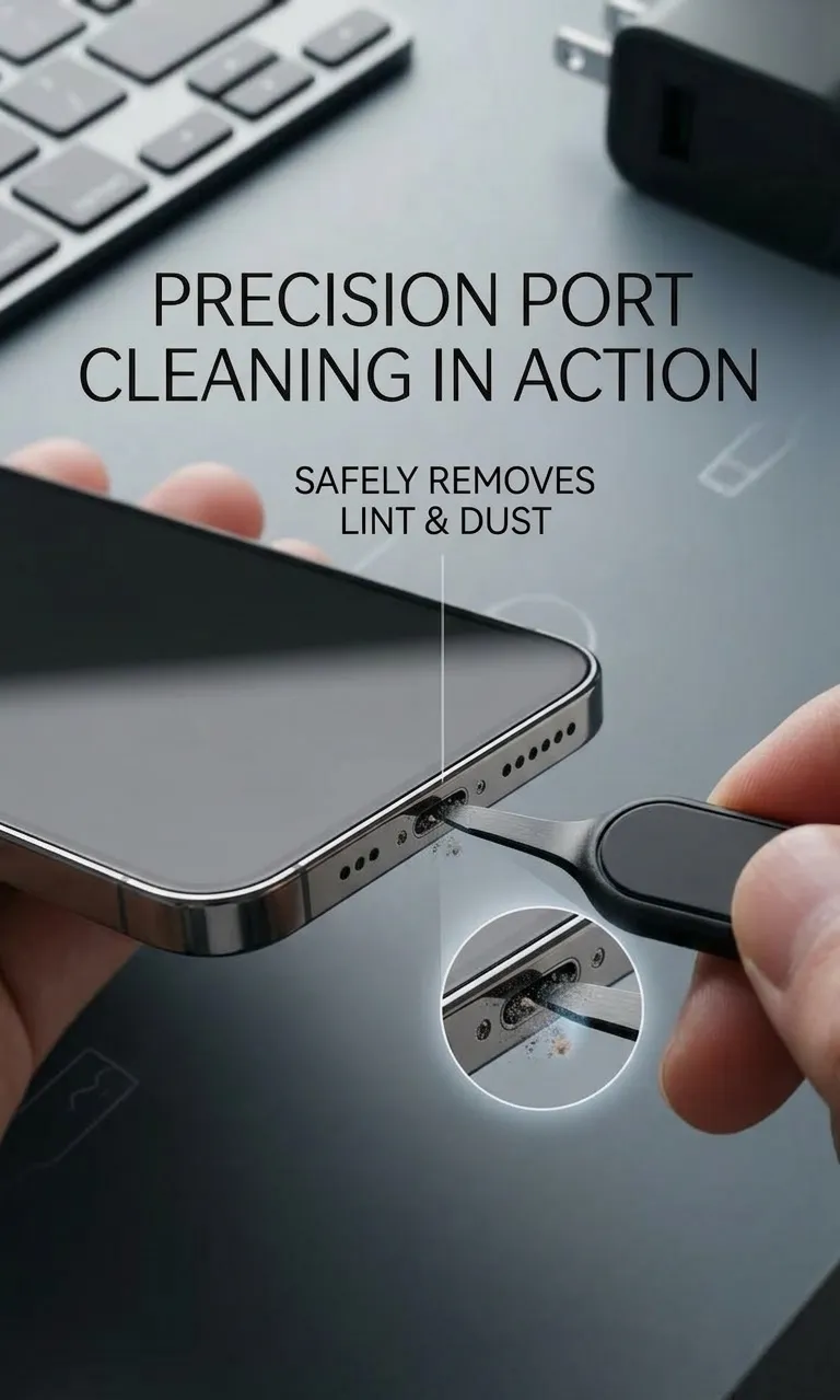 Precision 2-in-1 USB & Universal Cleaning Tool - Free 3D Print Model ...