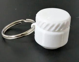 Another Pill Box Key Chain