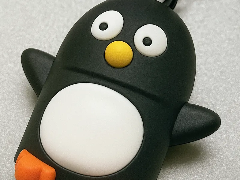 Adorable penguin keychain - 3D printable companion