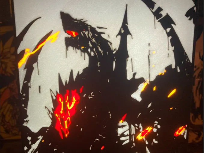 LAMPE GOGMAZIOS MONSTER HUNTER