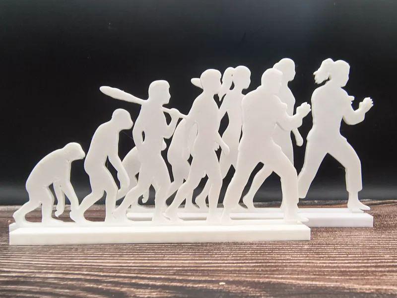 Jiu-Jitsu Evolution Silhouette - Gym Decor