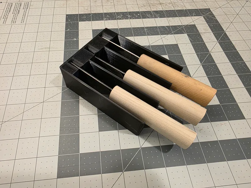 Japanese Leather Skiving Knife Holder