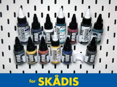 Pro Acryl / Amp Colors Holder for SKÅDIS Pegboard