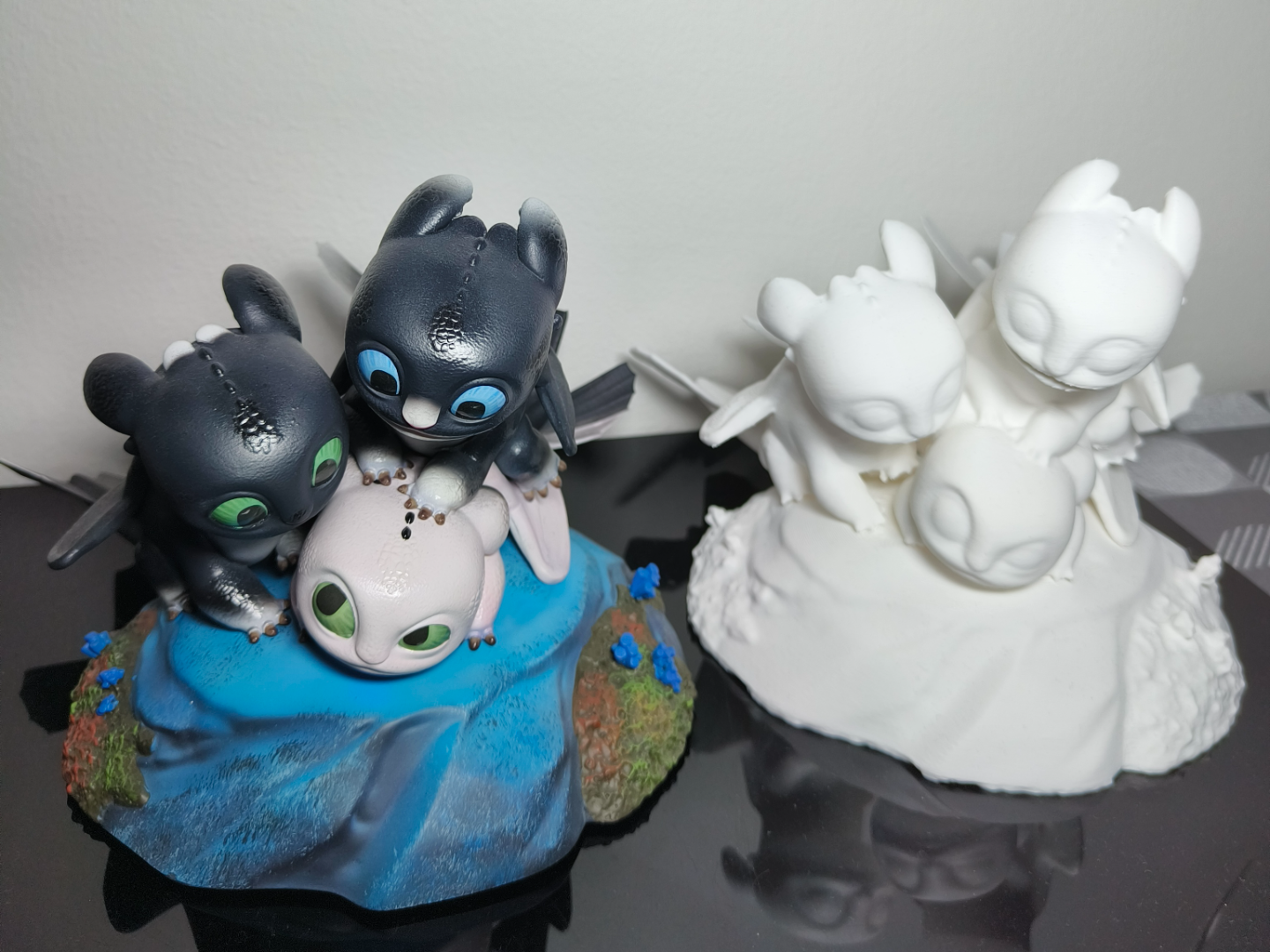 Night Lights How to train you dragon 3d scan