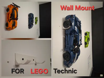 Wall Mount for Big Technic Cars