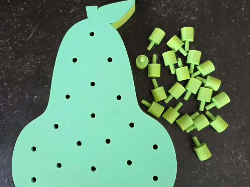 Vormen steekparels fruit