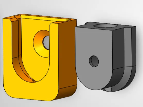 SlotLock - A locking wall mount